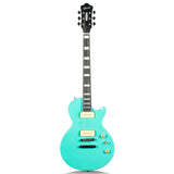 Grote LPS-023 Matte Finished Electric Guitar with P-90 Pickups- LP Style Mahogany Solid Body Guitar