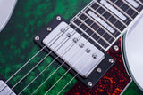 GROTE Green LP Style Solid Body Electric Guitar LP-O2