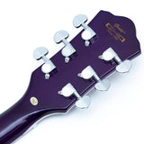 GROTE 335 style Semi-Hollow Body Jazz Electric Guitar GRDB-HWPU
