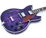 GROTE 335 style Semi-Hollow Body Jazz Electric Guitar GRDB-HWPU