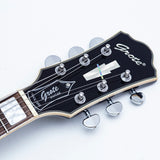 GROTE 335 style Semi-Hollow Body Jazz Electric Guitar GRDB-HWBK