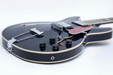 GROTE 335 style Semi-Hollow Body Jazz Electric Guitar GRDB-HWBK