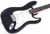 Grote Electric Guitar ST Style Full-Size Gloss Pawlonia Solid Body Canadian Maple Neck Chrome Hardware with Gigbag Picks (Red/Blue/Black/VS/3TS)