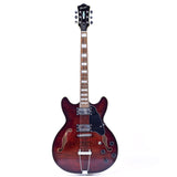 GROTE 335 style Semi-Hollow Body Jazz Electric Guitar GRDB-HWBR