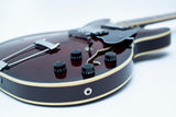 GROTE 335 style Semi-Hollow Body Jazz Electric Guitar GRDB-HWBR