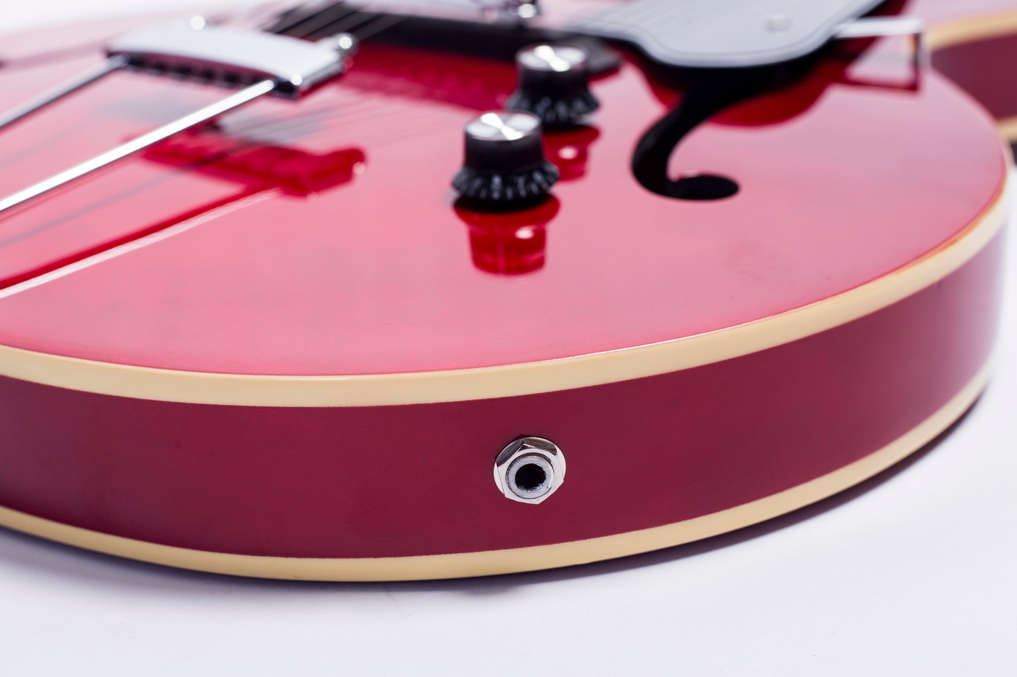 GROTE RED Hollow Body Jazz Electric Guitar GRWB-ZTTR – Grote Guitar