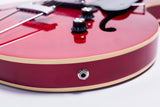 GROTE RED Hollow Body Jazz Electric Guitar GRWB-ZTTR