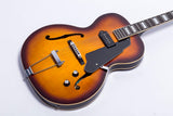 GROTE Vintage Sunburst Hollow Body Jazz Electric Guitar GRWB-ZTVS