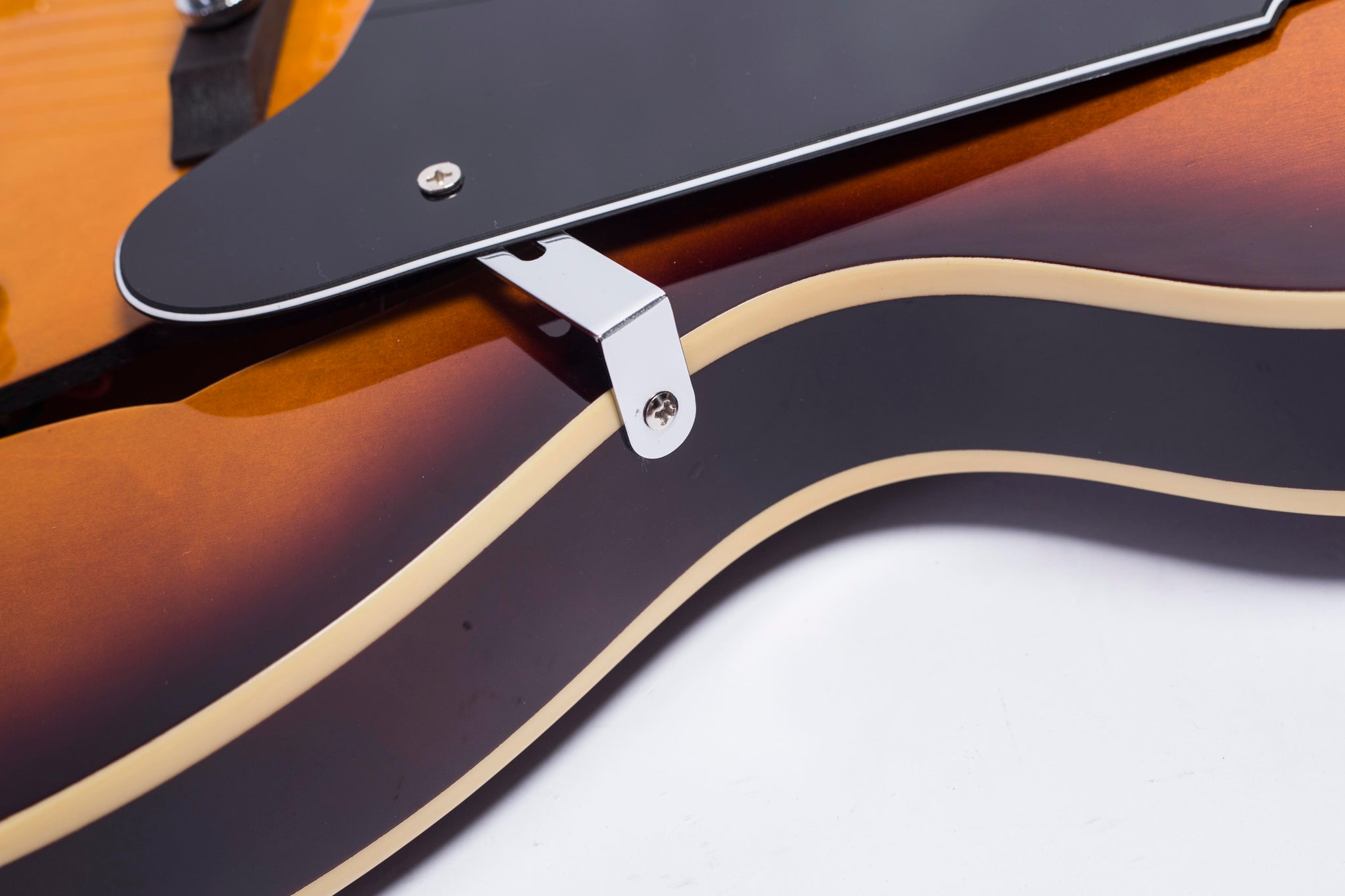 GROTE Vintage Sunburst Hollow Body Jazz Electric Guitar GRWB