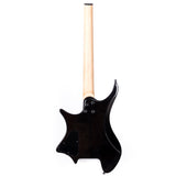 Grote Headless Electric Guitar Maple Veneer Top Body with Gigbag