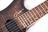 Grote Headless Electric Guitar Maple Veneer Top Body with Gigbag